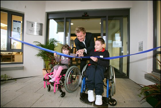 Gordon with Jed and Demi